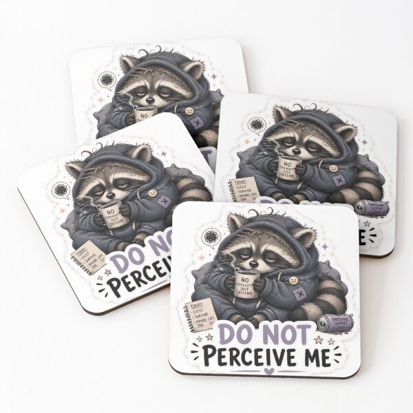 Item preview, Do Not Perceive Me Funny Introvert Meme Sticker designed and sold by Sticker Sprout.