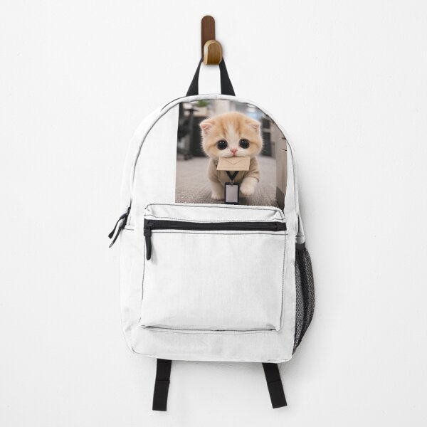 Item preview, Tiny Office Messenger Cat designed and sold by LovelyCatGalaxy.