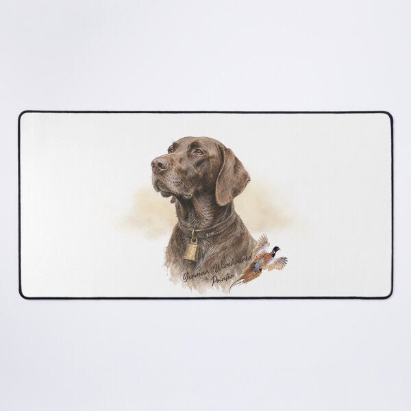 Item preview, Field & Feather – German Shorthaired Pointer with Pheasant designed and sold by TammyHunterArt.