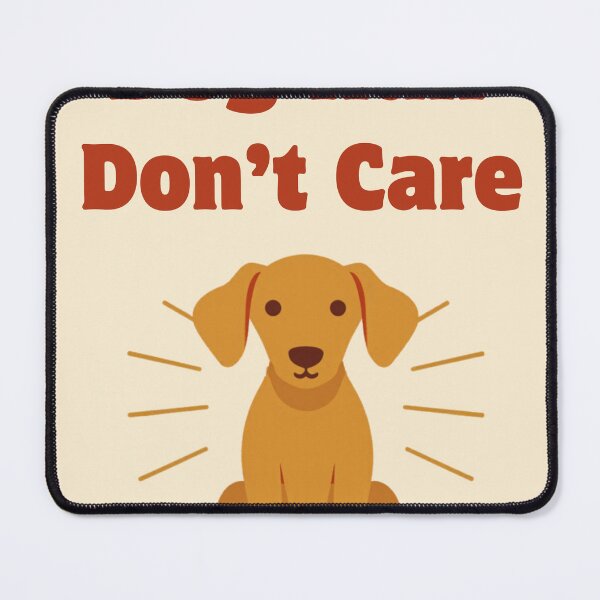 Item preview, Dog Hair Don't Care — Funny Dog Mom Gift designed and sold by RedRubyBubble.
