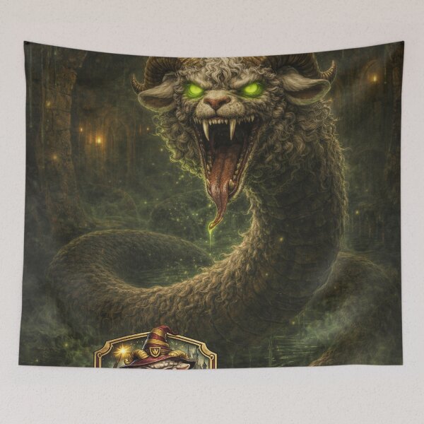 Item preview, Baa-silisk in the Sewer | Hogwooltz Sheepism Parody designed and sold by Thpoar.