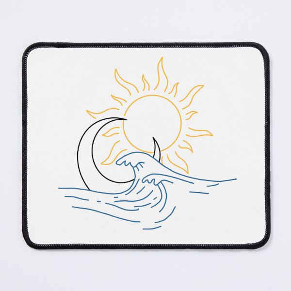 Item preview, Sea, Sun and Moon designed and sold by CLODA ART.