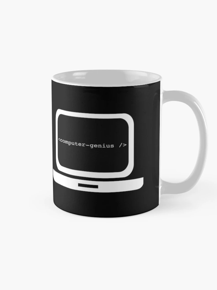 Thumbnail 3 of 6, Coffee Mug, Computer genius designed and sold by KeepOnCoding.