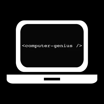 Artwork thumbnail, Computer genius by KeepOnCoding