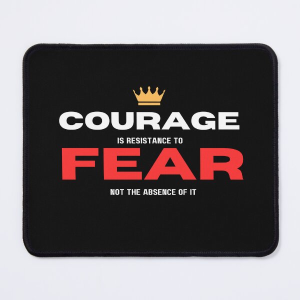 Item preview, Courage Or Fear ? Quotes for Him designed and sold by WarriorsArmour.