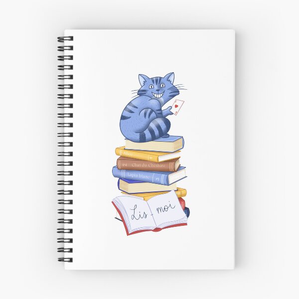 Item preview, The Cheshire Cat books - Alice in Wonderland designed and sold by PotchouDoodle.