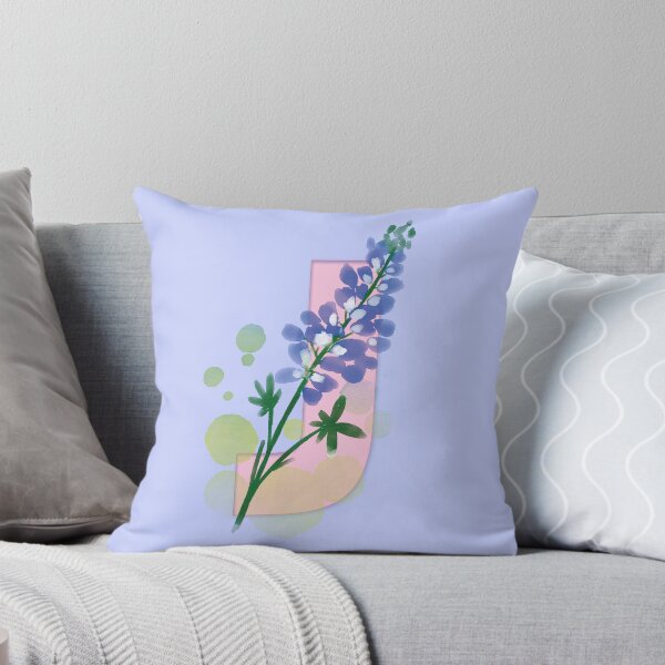 Item preview, Flowery Letter J designed and sold by CharlottePlaceArt.