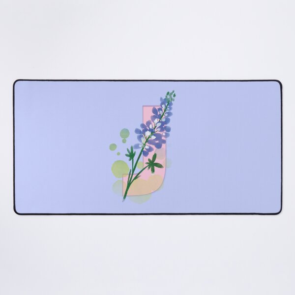 Item preview, Flowery Letter J designed and sold by CharlottePlaceArt.