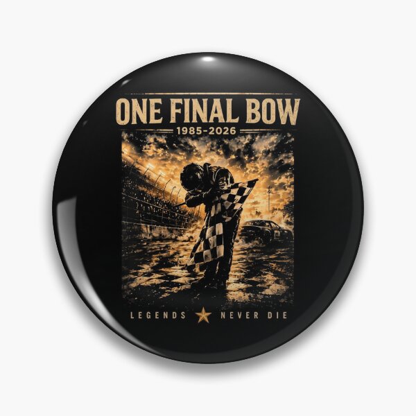 Item preview, RIP Rowdy Kyle Busch Legend One Final Bow Racing Fan Art designed and sold by CrossKateOne.