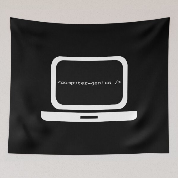 Item preview, Computer genius designed and sold by KeepOnCoding.