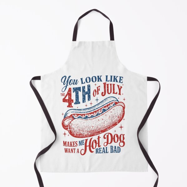 Item preview, You Look Like the 4th of July Funny Hot Dog Lover Patriotic Design  designed and sold by Thread&Fable.