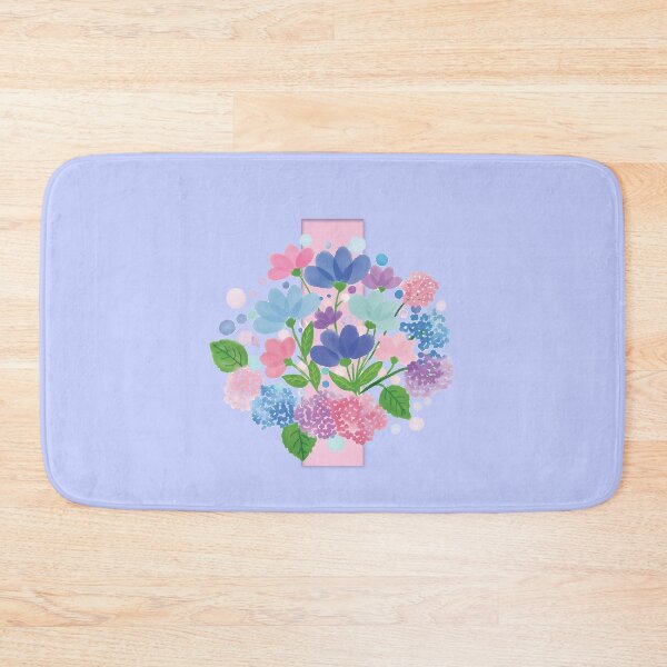 Item preview, Flowery Letter I designed and sold by CharlottePlaceArt.