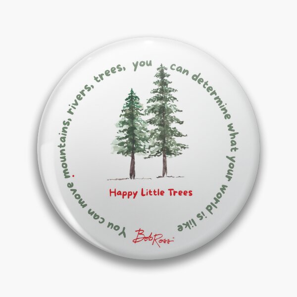 Item preview, You can move mountains - Happy Little Trees Bob Ross Fan Art  designed and sold by woolcos.