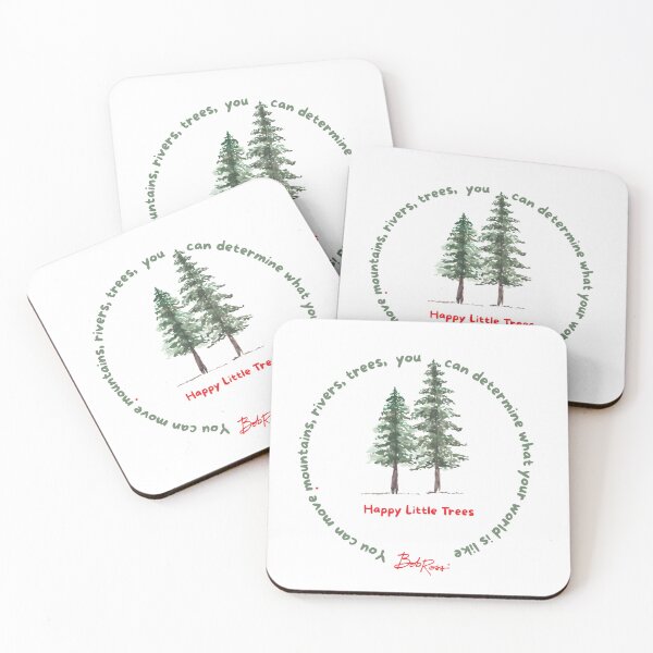 Item preview, You can move mountains - Happy Little Trees Bob Ross Fan Art  designed and sold by woolcos.