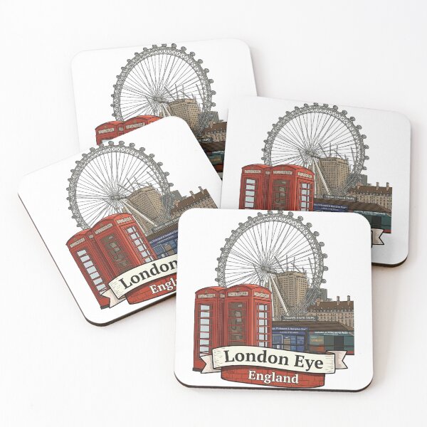 Item preview, London Eye - Travel Art designed and sold by maximinano100k.