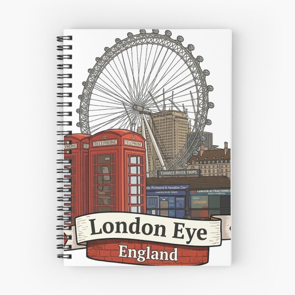 Item preview, London Eye - Travel Art designed and sold by maximinano100k.
