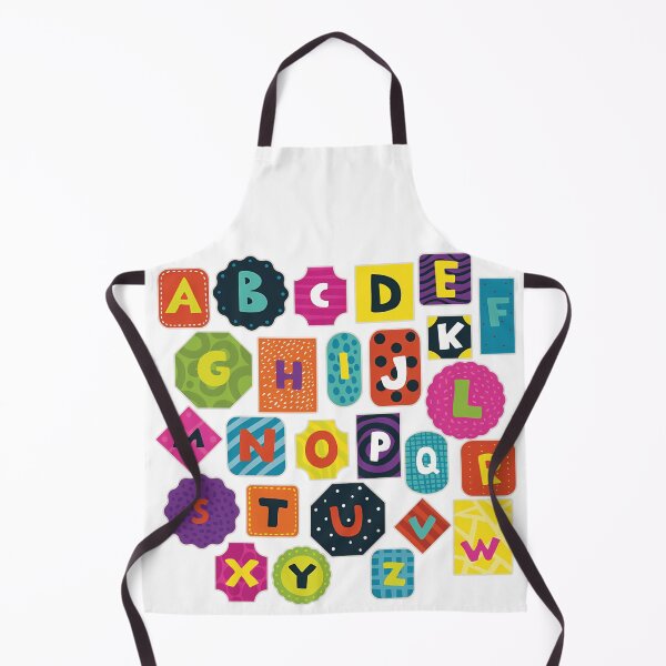 Item preview, Cute Kawaii Alphabet Sticker Sheet Colorful Kids Pop Art Letters Pack designed and sold by DesignArtist.ia.