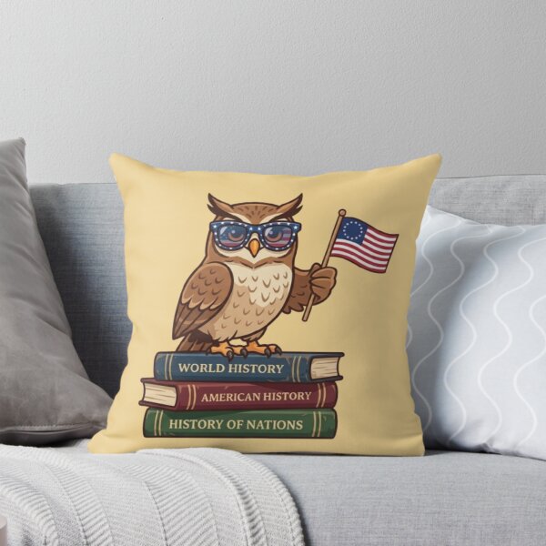 Item preview, Patriotic Owl – Funny History Lover Design (250 Years of America) designed and sold by Dogandesighn.