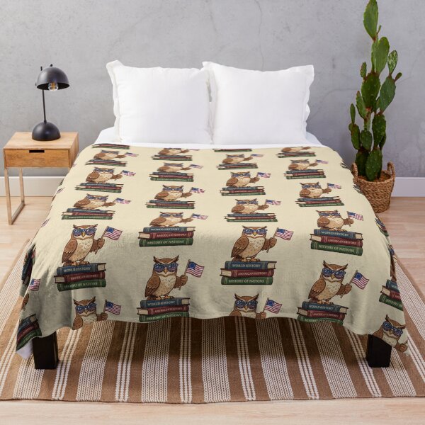 Item preview, Patriotic Owl – Funny History Lover Design (250 Years of America) designed and sold by Dogandesighn.