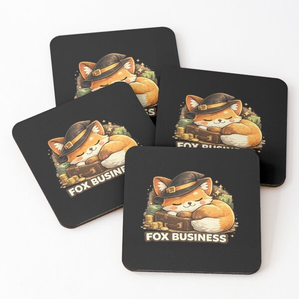 Item preview, Fox Business Funny Cute Sleepy Rich Fox Entrepreneur designed and sold by Hobby-up.