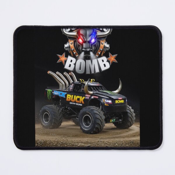 Item preview, Monster Truck Bucking Bomb designed and sold by PESCORAN.