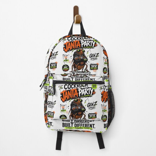Item preview, Cockroach Janta party designed and sold by Cosmos Creative Studios.