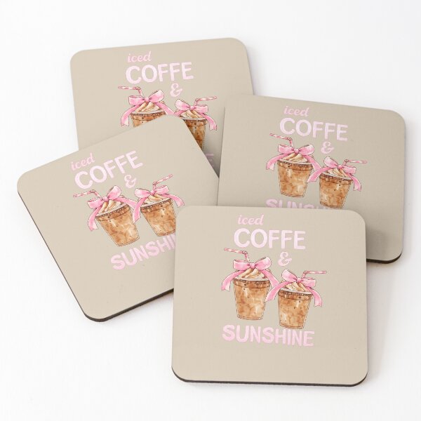 Item preview, Iced Coffee and Sunshine Classic T Shirt designed and sold by Lulu Shop.