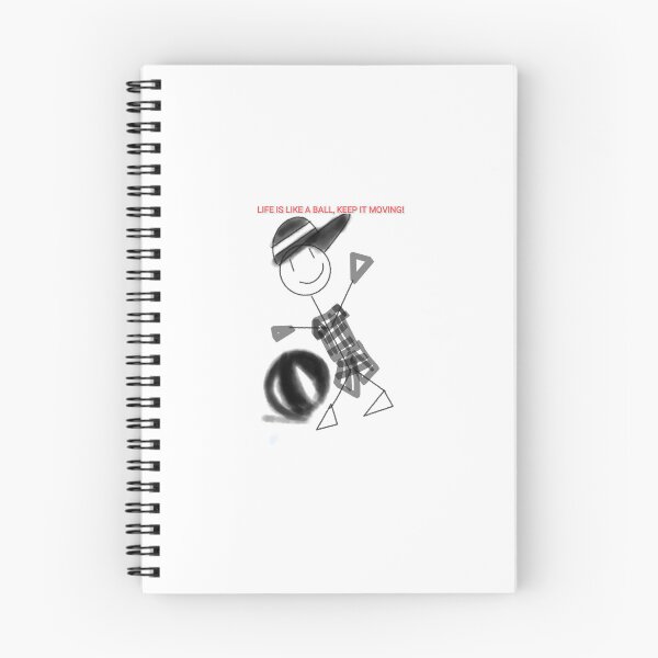 Item preview, Minimalist retro childhood nostalgic Stickman playing with ball in black and white illustration and meme designed and sold by Shukasya-Arts.