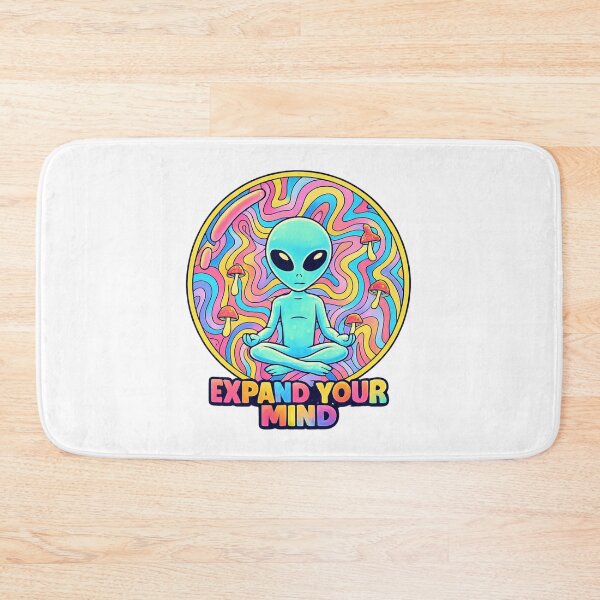 Item preview, Alien Trippy Meditation Art designed and sold by SoftSproutstu.
