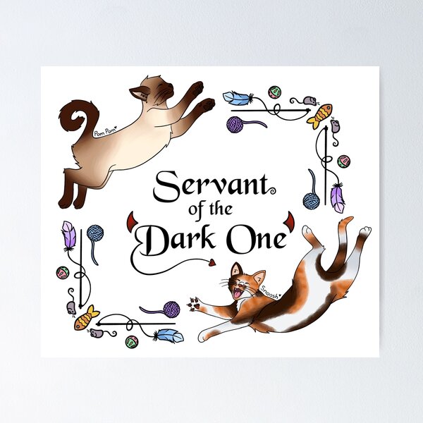 Item preview, Servant of the Dark One (light) designed and sold by GOBLINSPodcast.