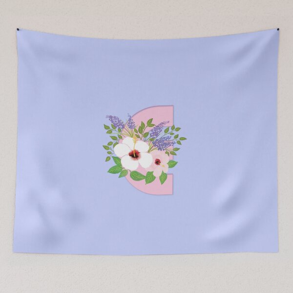 Item preview, Flowery Letter E designed and sold by CharlottePlaceArt.