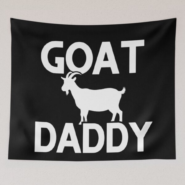 Item preview, Goat Daddy Funny G O A T Father's Day Gift Farmer Typography Design designed and sold by tarzbol.