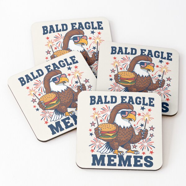 Item preview, Bald Eagle Memes Shirt – Funny Patriotic Eagle American Humor T-shirt designed and sold by ZyxDes.