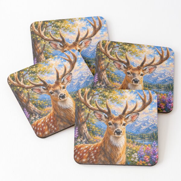 Item preview, Deer designed and sold by BlackDotBunny.