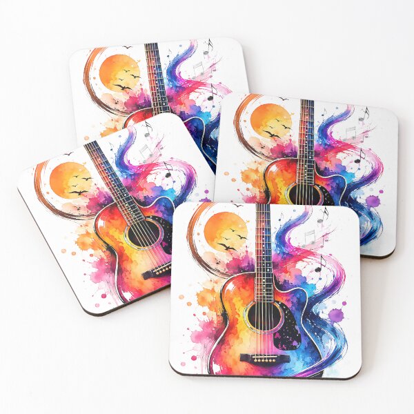 Item preview, guitar art  designed and sold by Jaideep Walia.