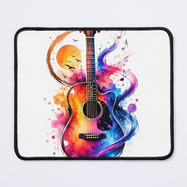 Item preview, guitar art  designed and sold by Jaideep Walia.