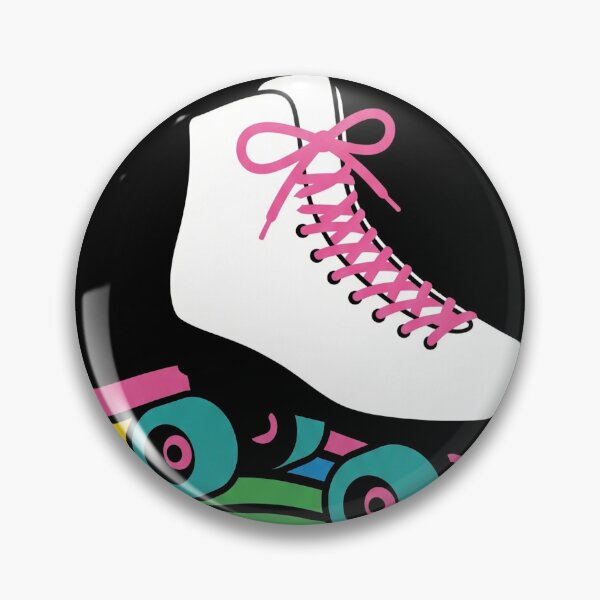 Item preview, Retro Roller Skate Rainbow Track Vintage Disco designed and sold by TeNovaStudio.