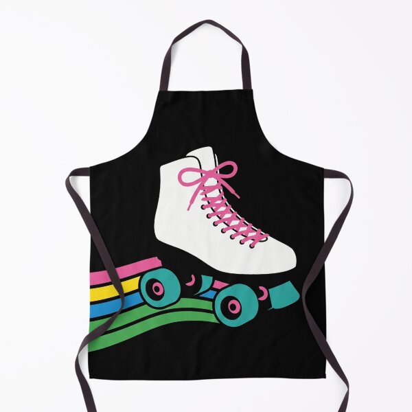 Item preview, Retro Roller Skate Rainbow Track Vintage Disco designed and sold by TeNovaStudio ⭐⭐⭐⭐⭐.
