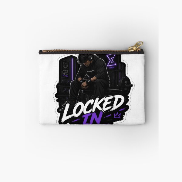 Item preview, Locked In Motivational Mindset Sticker designed and sold by Sticker Sprout.