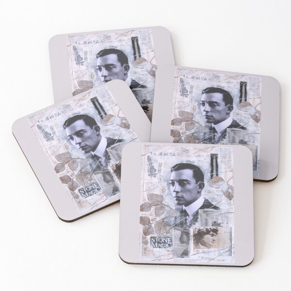 Item preview, Stone Magic (Buster Keaton) designed and sold by collageDP.