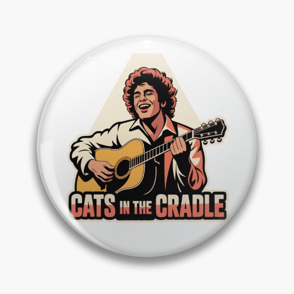 Item preview, Cats in the Cradle Folk Guitar Art designed and sold by LukaRealm.
