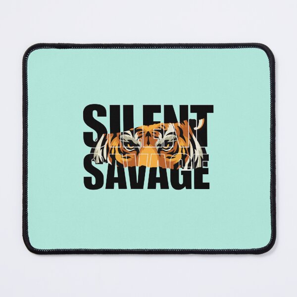 Item preview, Silent Savage Tiger Streetwear Graphic Tee designed and sold by Origon Prints.