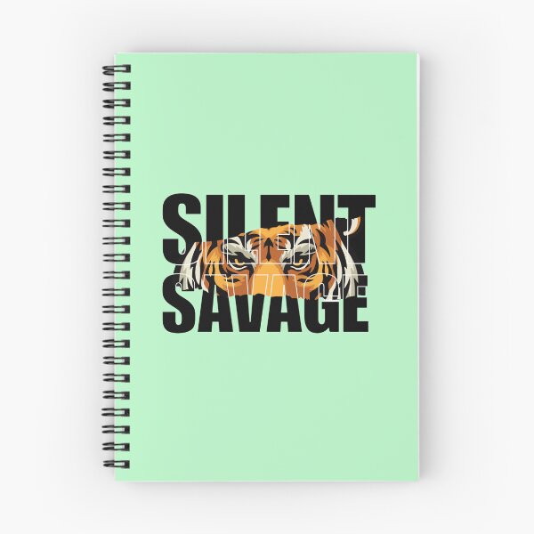 Item preview, Silent Savage Tiger Streetwear Graphic Tee designed and sold by Origon Prints.