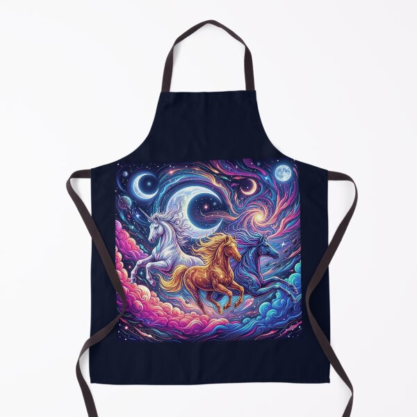 Item preview, Cosmic Horses – Fantasy Galaxy Design designed and sold by Dogandesighn.
