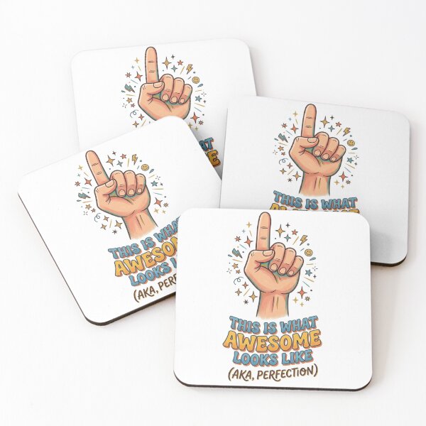 Item preview, What Awesome Looks Like AKA Perfection designed and sold by BooDesignStudio.