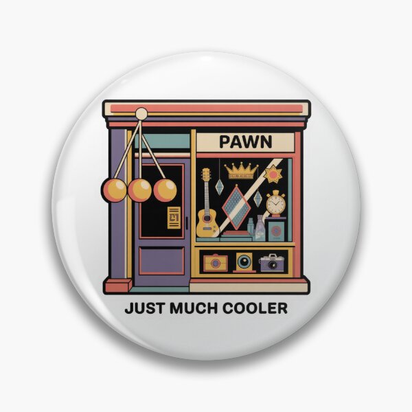 Item preview, Pawn Shop Retro Illustration Just Cooler designed and sold by LukaRealm.
