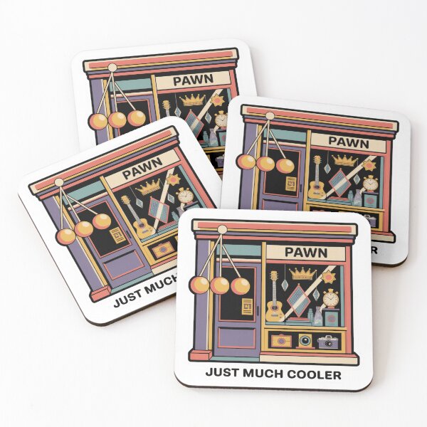 Item preview, Pawn Shop Retro Illustration Just Cooler designed and sold by LukaRealm.