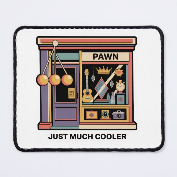 Item preview, Pawn Shop Retro Illustration Just Cooler designed and sold by LukaRealm.