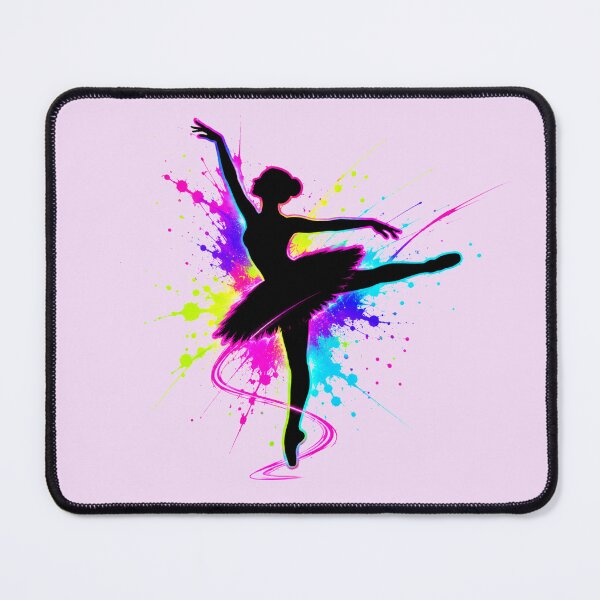 Item preview, Neon Ballerina Silhouette Explosion designed and sold by Sn1ver.