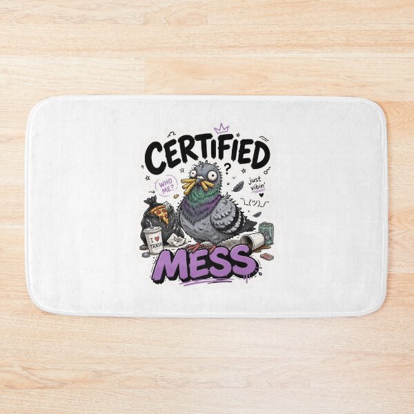 Item preview, Certified Mess Funny Chaotic Meme Sticker designed and sold by Sticker Sprout.
